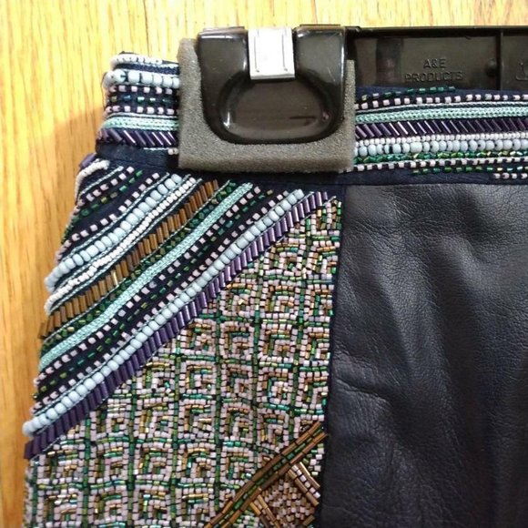 KORA RAE MINI SKIRT leather size 4 - Picture 7 of 8